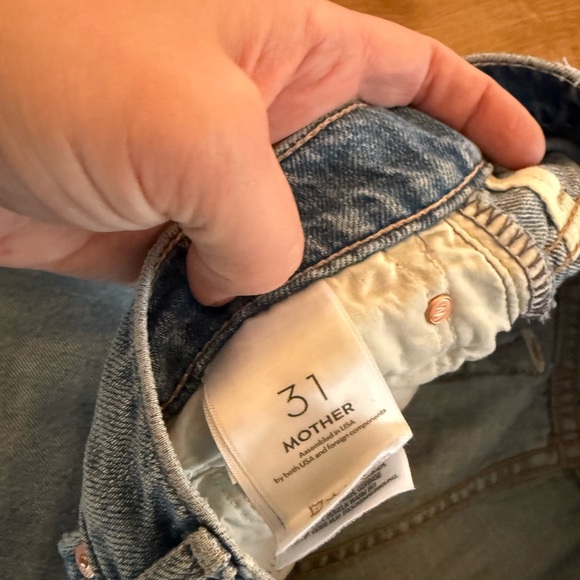 MOTHER Denim Lil’ Dodger Sneak sz 31 Tomorrow Always Knows - Picture 4 of 5